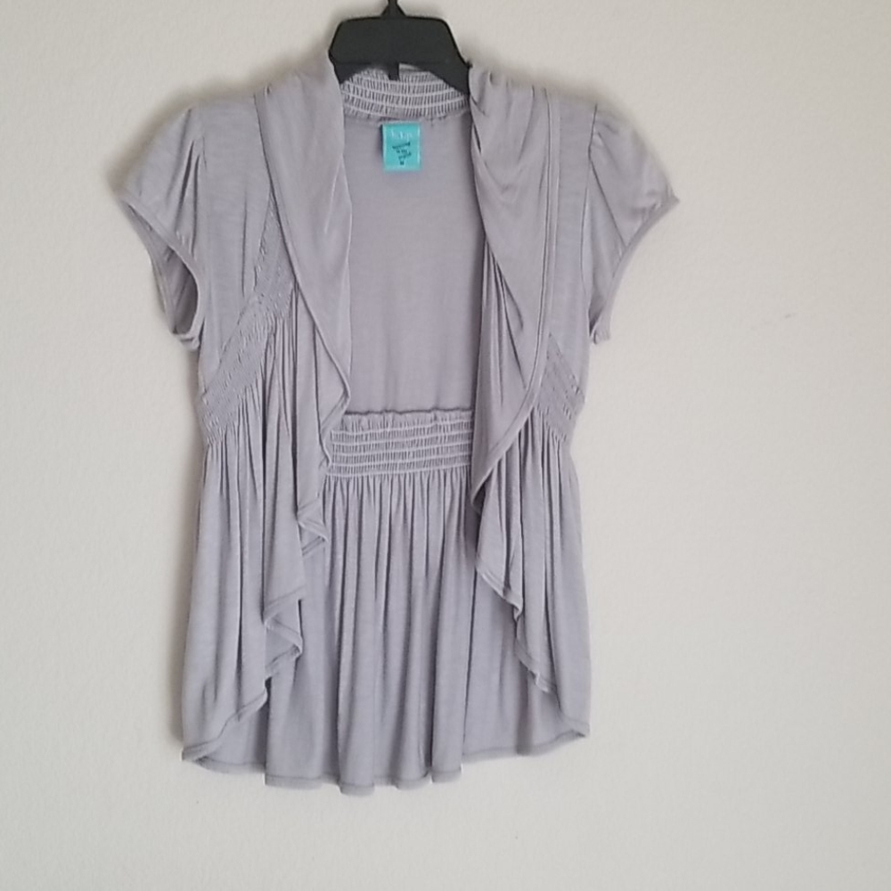 H.I.P grey top, 100% rayon